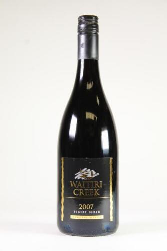 (1) 2007 Waitiri Creek Pinot Noir, Central Otago