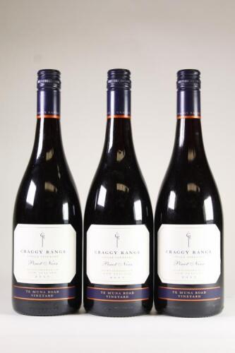 (3) 2017 Craggy Range Te Muna Road Pinot Noir, Martinborough