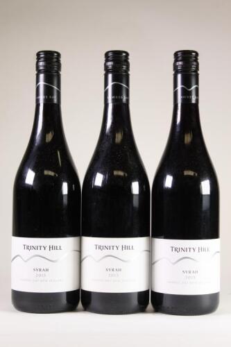 (3) 2015 Trinity Hill Syrah, Hawkes Bay