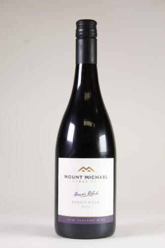 (1) 2007 Mount Michael Bessie's Block Pinot Noir, Central Otago
