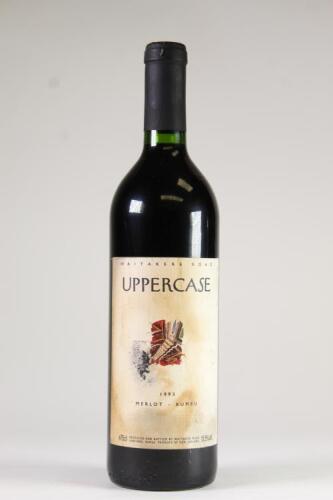 (1) 1993 Harrier Rise Uppercase Merlot, Kumeu