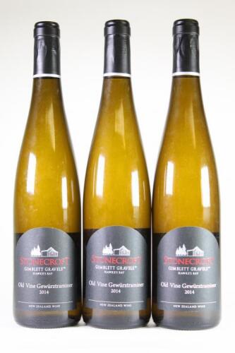 (3) 2014 Stonecroft Old Vine Gewurztraminer, Hawkes Bay
