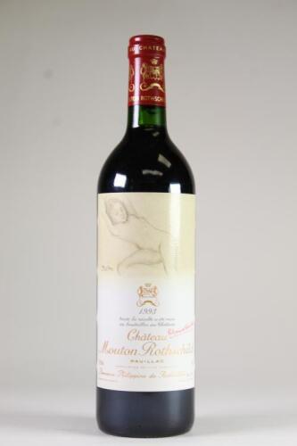 (1) 1993 Chateau Mouton-Rothschild, Pauillac