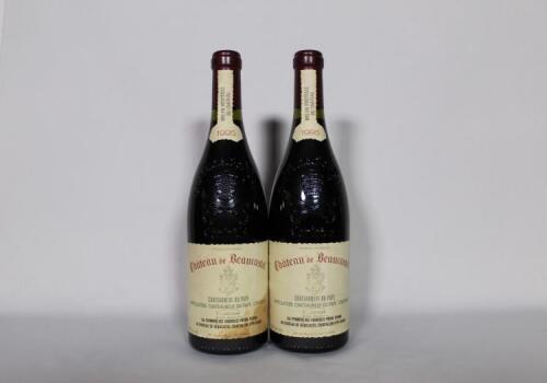 (2) 1995 Chateau de Beaucastel Chateauneuf du Pape