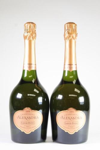 (2) 2004 Laurent Perrier Alexandra Grande Cuvee Rose*