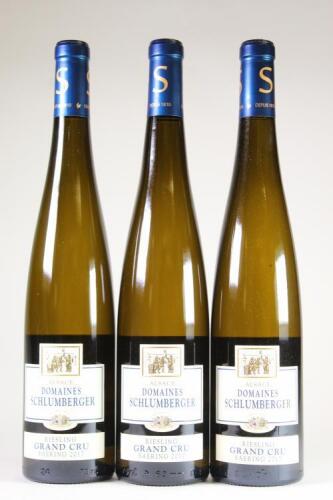 (3) 2017 Schlumberger Riesling Saering Grand Cru*