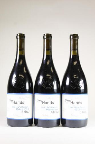 (3) 2016 Two Hands Lily's Garden Shiraz, McLaren Vale SA*