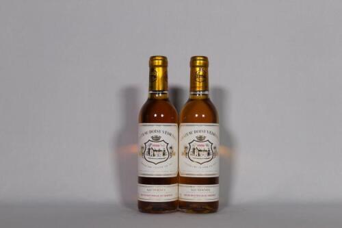 (2) 1996 Chateau Doisy Vedrines 375ml, Sauternes