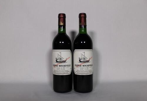 (2) 1989 Chateau Beychevelle, St Julien