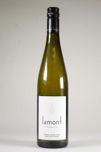 (1) 2016 Lamont Riesling , Central Otago