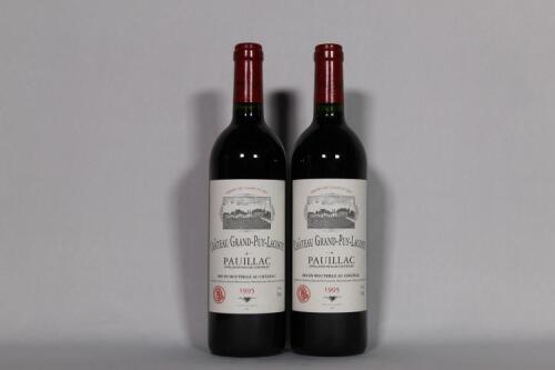 (2) 1995 Chateau Grand-Puy-Lacoste, Pauillac