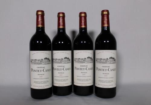 (4) 1995 Chateau Ponet Canet, Pauillac