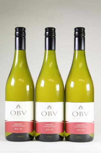 (3) 2018 Omaha Bay Vintners Chardonnay, Gisborne