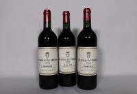 (3) 1996 Chateau Du Tertre, Margaux