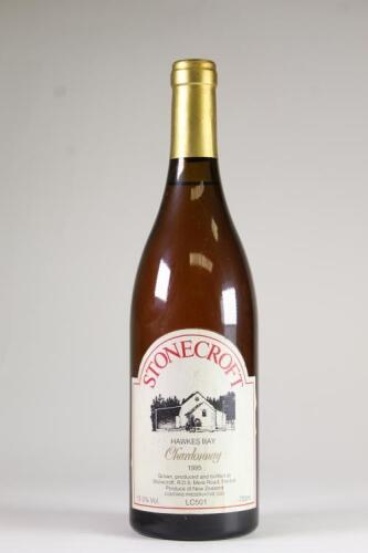 (1) 1995 Stonecroft Chardonnay, Hawkes Bay