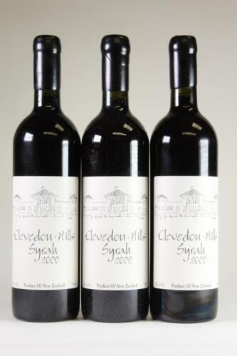 (3) 2000 Clevedon Hills Syrah, Clevedon