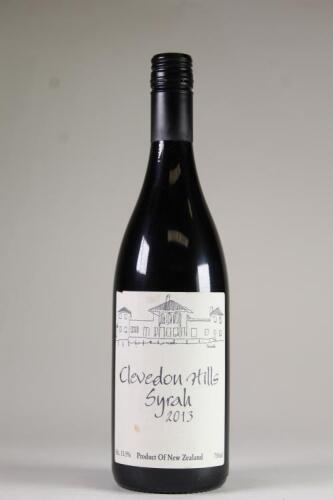 (1) 2013 Clevedon Hills Syrah, Clevedon