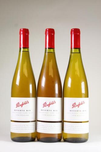 (3) 1998 Penfolds Aged Release Riesling, Clare SA