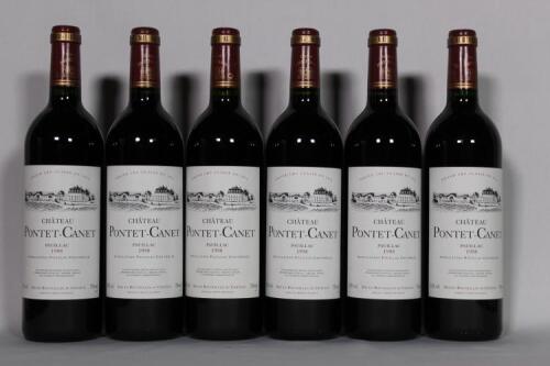 (6) 1998 Chateau Pontet-Canet, Pauillac