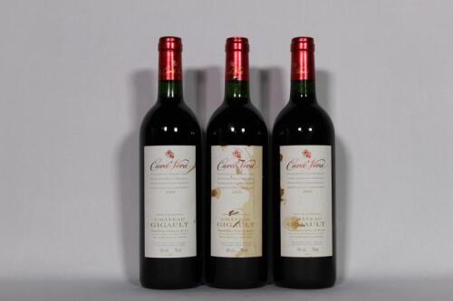 (3) 2000 Chateau Gigault Cuvee Viva, Cotes de Blaye