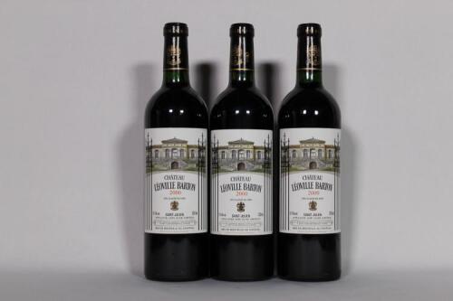 (3) 2000 Chateau Leoville Barton, St Julien