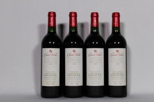 (4) 2003 Chateau Gigault Cuvee Viva, Cotes de Blaye