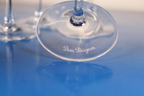 5 x Dom Perignon flutes in one lot