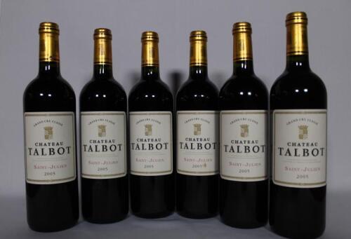 (6) 2005 Chateau Talbot, St Julien