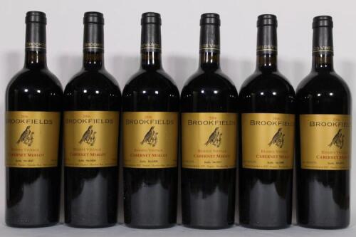 (6) 2006 Brookfields Reserve Cabernet Sauvignon/Merlot, Hawkes Bay