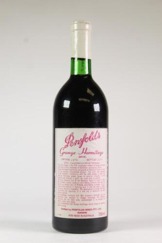 (1) 1976 Penfolds Grange Hermitage Bin 95, South Australia
