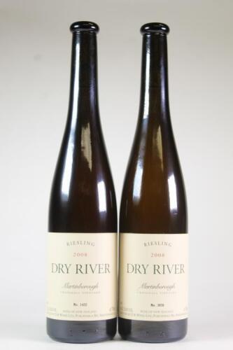 (2) 2008 Dry River Craighall Vineyard Riesling, Martinborough
