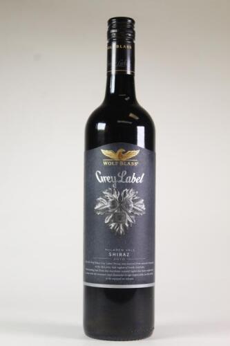 (1) 2010 Wolf Blass Grey Label Shiraz, McLaren Vale SA