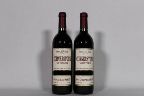 (2) 1995 Newton Forrest Estate Cornerstone Cabernet Sauvignon, Hawkes Bay