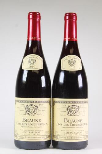 (2) 2010 Louis Jadot Domaine des Heritiers Beaune Clos des Couchereaux 1er Cru, Cote de Beaune