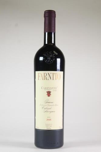 (1) 2006 Farnito Carpineto Cabernet Sauvignon, Tuscany