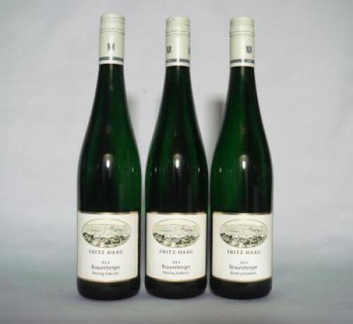 (3) 2014 Fritz Haag Brauneberger Riesling Kabinett, Mosel