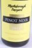 (1) 2011 Martinborough Vineyard Pinot Noir, Martinborough - 2
