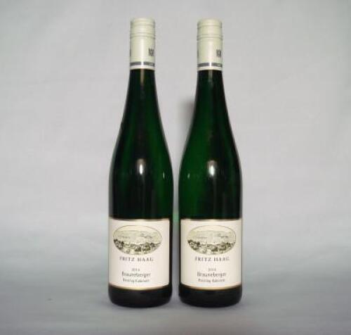 (2) 2014 Fritz Haag Brauneberger Riesling Kabinett, Mosel