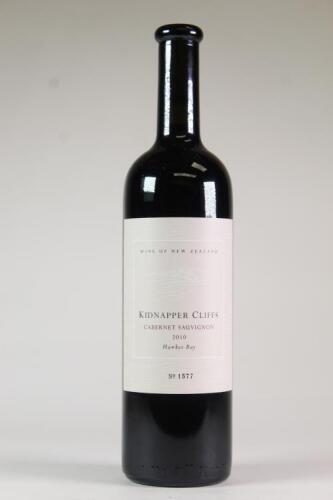 (1) 2010 Kidnapper Cliffs Cabernet Sauvignon, Hawkes Bay