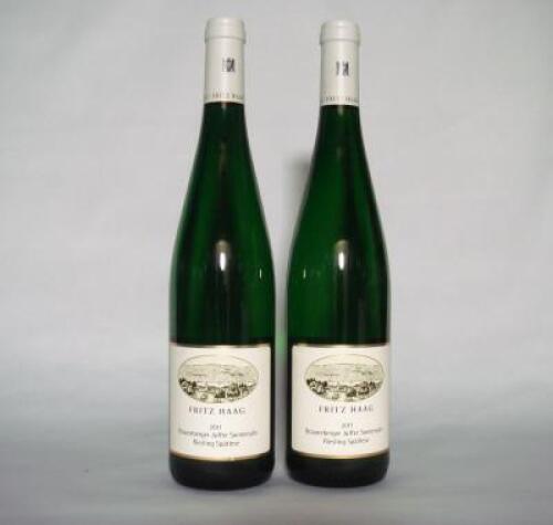 (2) 2011 Fritz Haag Brauneberger Riesling Juffer Spatlese, Mosel