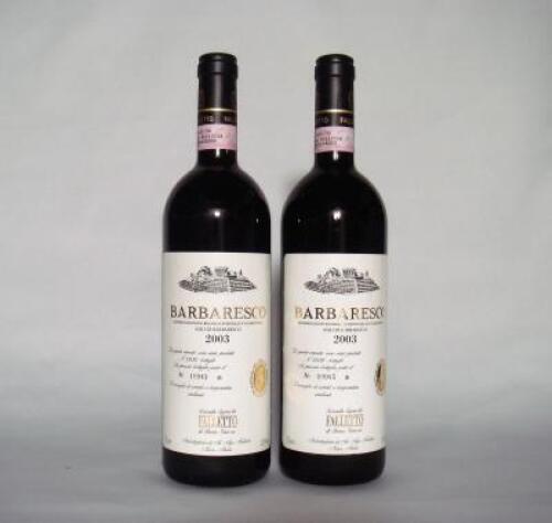 (2) 2003 Falleto di Bruno Giacosa Asili Barbaresco, Piedmont