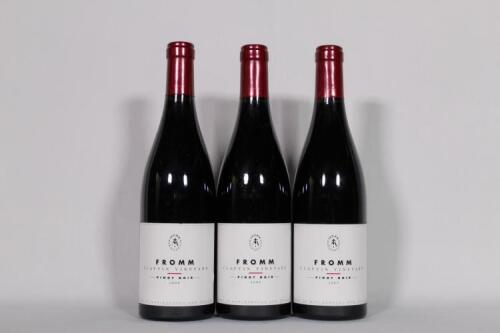 (3) 2005 Fromm Clayvin Vineyard Pinot Noir, Marlborough