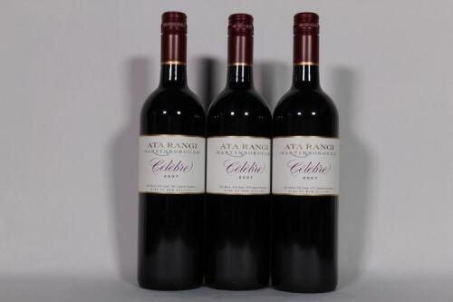 (3) 2007 Ata Rangi Celebre, Martinborough