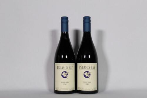 (2) 2010 Pegasus Bay Pinot Noir, Waipara
