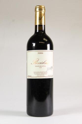 (1) 2006 Providence Syrah, Matakana