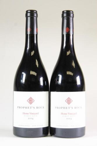 (2) 2014 Prophet's Rock Home Vineyard Pinot Noir, Central Otago*