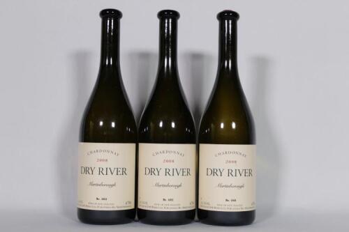 (3) 2008 Dry River Chardonnay, Martinborough