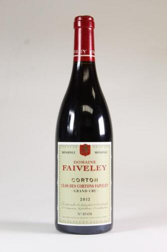 (1) 2012 Domaine Faiveley Corton 'Clos des Cortons Faiveley' Monopole Grand Cru, Cote de Beaune