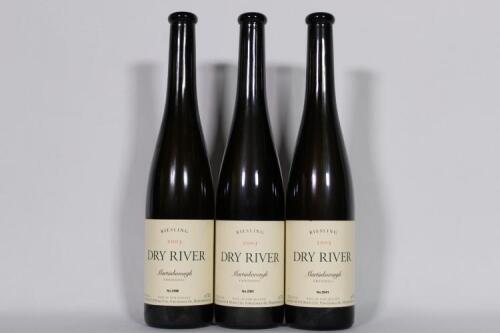 (3) 2003 Dry River Craighall Riesling, Martinborough