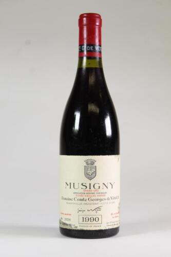(1) 1990 Comte Georges de Vogue Musigny Cuvee de Vieilles Vignes Grand Cru, Cote de Nuits